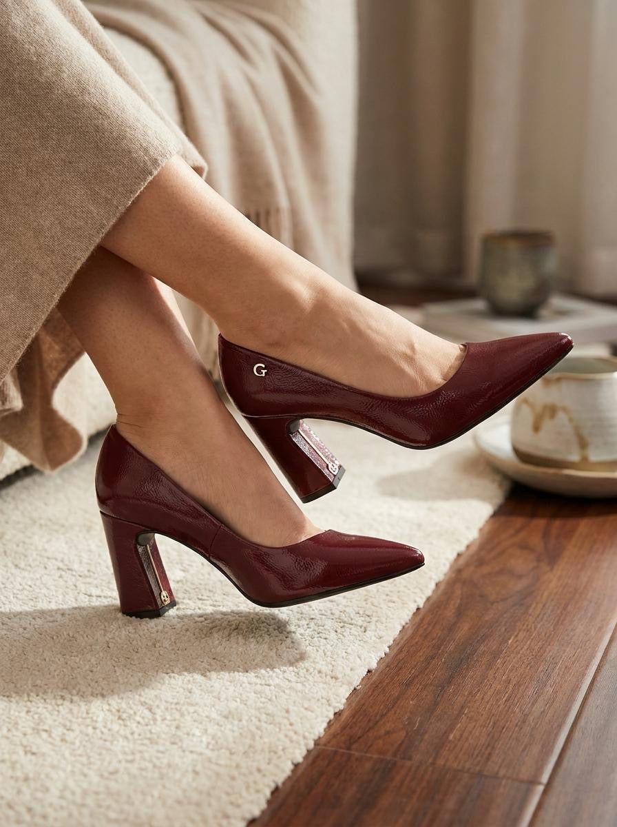 Tacón cerrado estilo block heel LISSA975 LA Zapatos de mujer