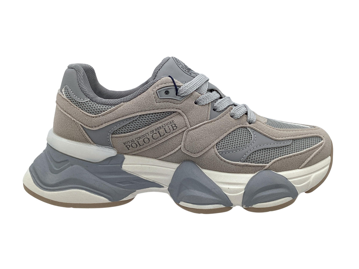 Tenis Chunky Gris y Beige 591-1467358