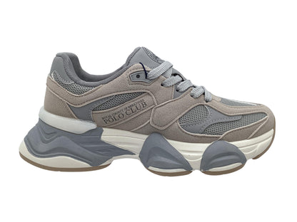 Tenis Chunky Gris y Beige 591-1467358