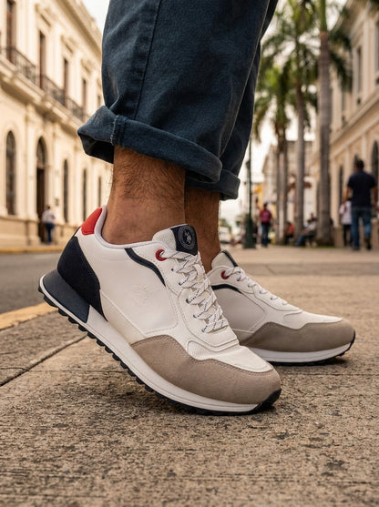 Tenis de hombre silueta urbano retro 590-1467385