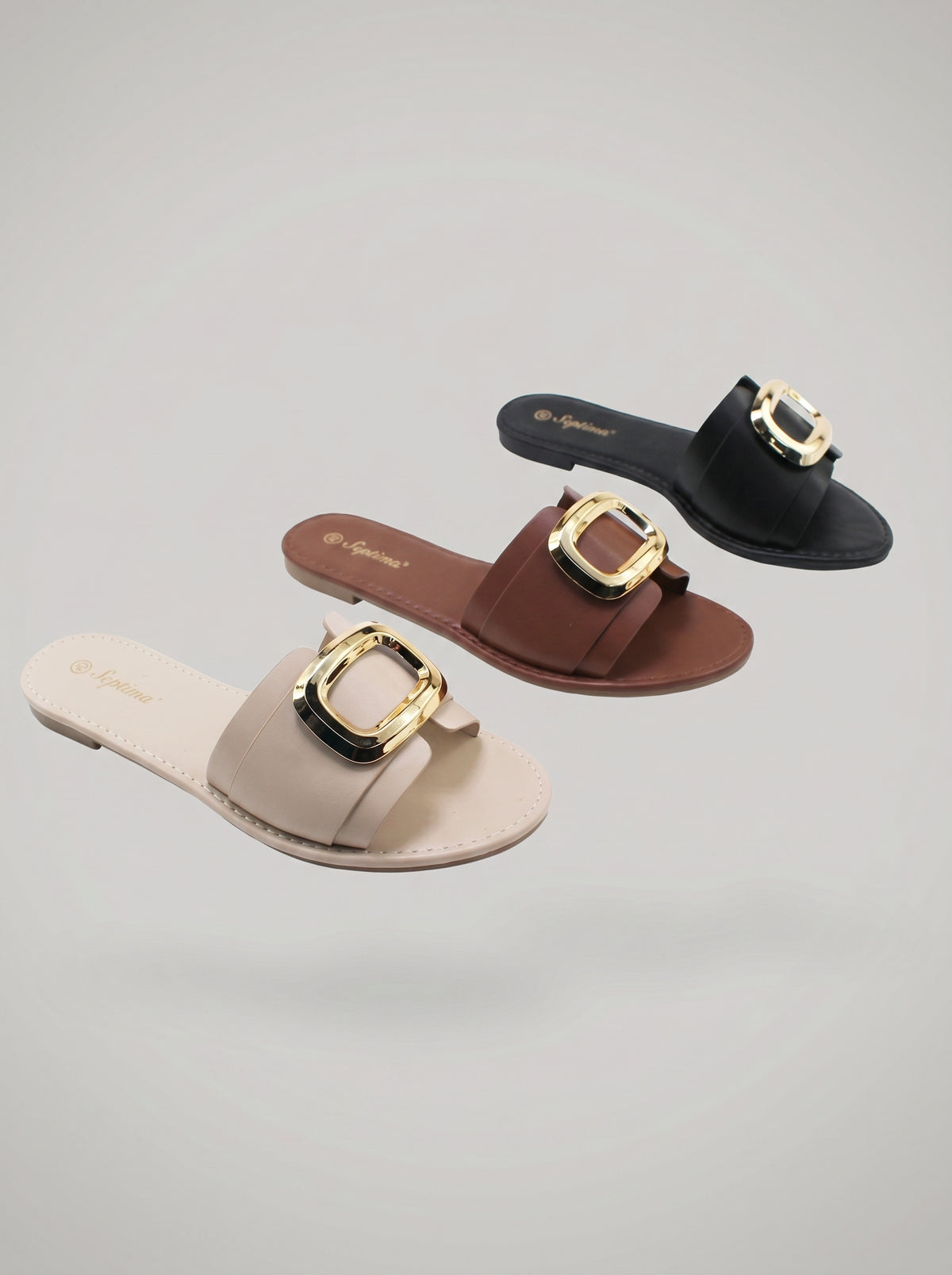 Sandalias de piso Sunny-27 Zapatos de mujer
