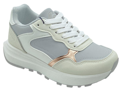 Tenis Casuales Claros con Soporte 591-1467342