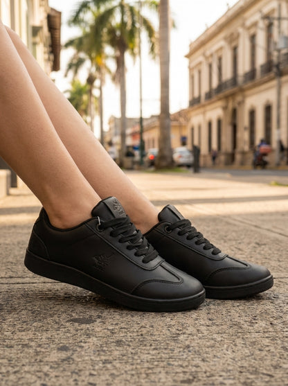 Tenis casuales negros | dama 591-1458696