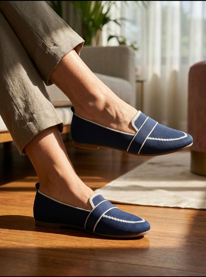 Flats tipo mocasín para dama ZDB84-107-41