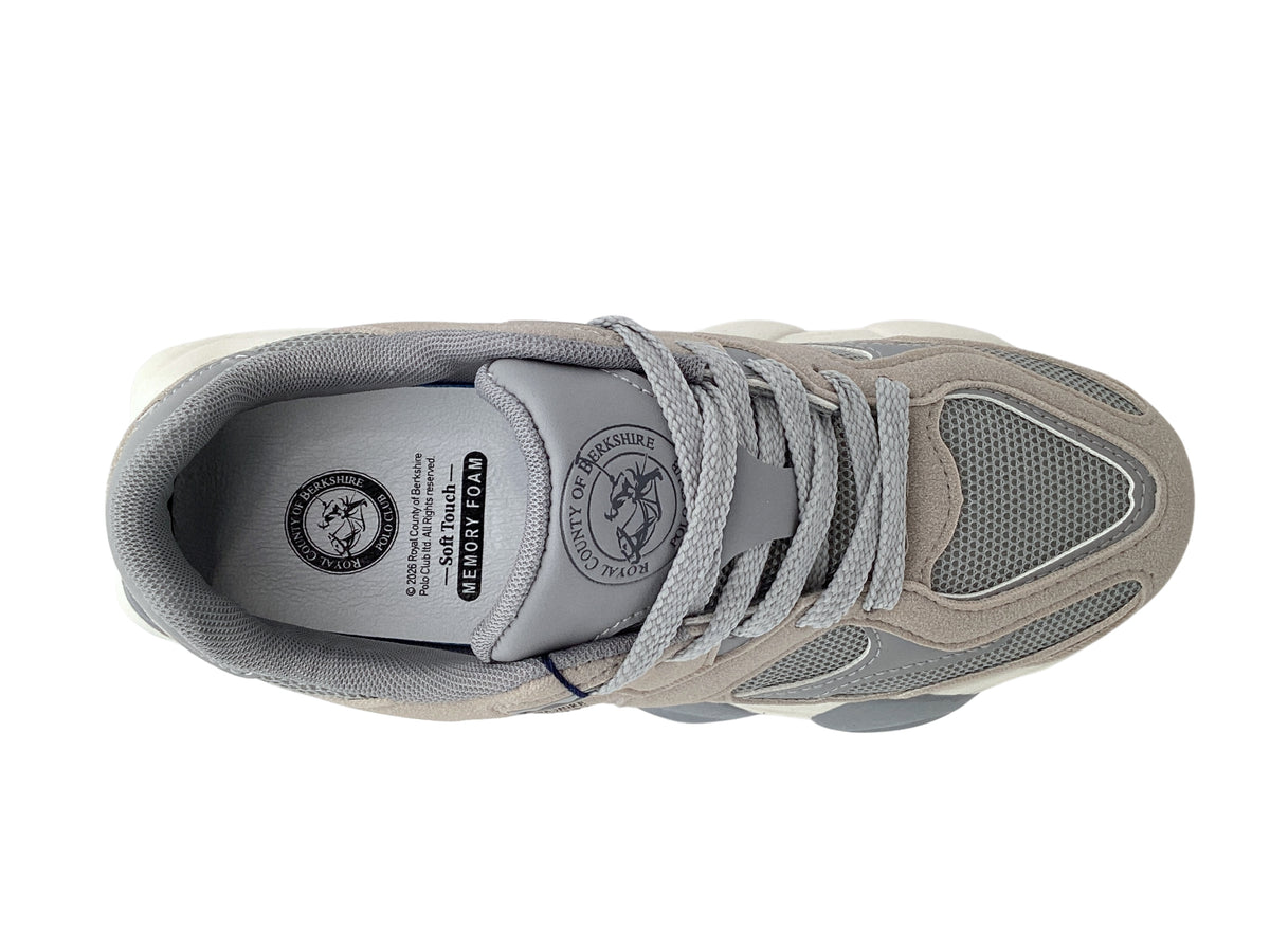 Tenis Chunky Gris y Beige 591-1467358