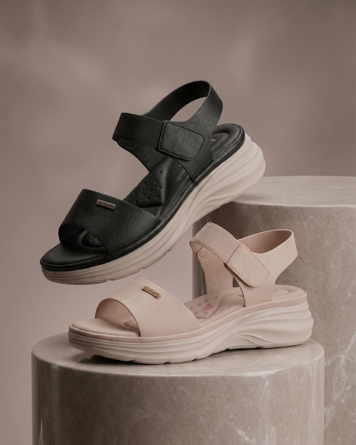 Sandalia confort Kanela412