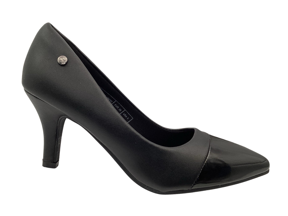 Stiletto Negro Cerrado 510-1464151