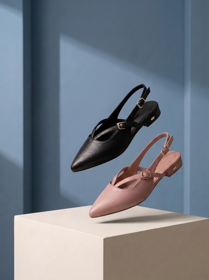 Flats destalonados LISSA1078VLA Zapatos de mujer