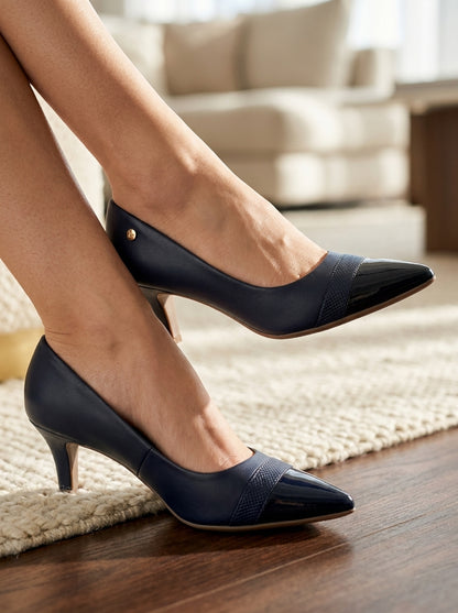 Stiletto Azul Marino 510-1464145