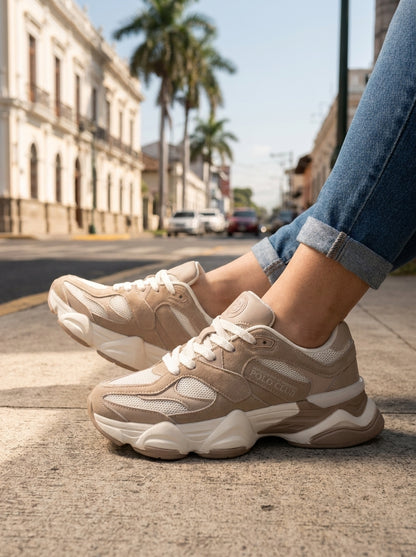 Chunky Beige Amortiguación 591-1467359