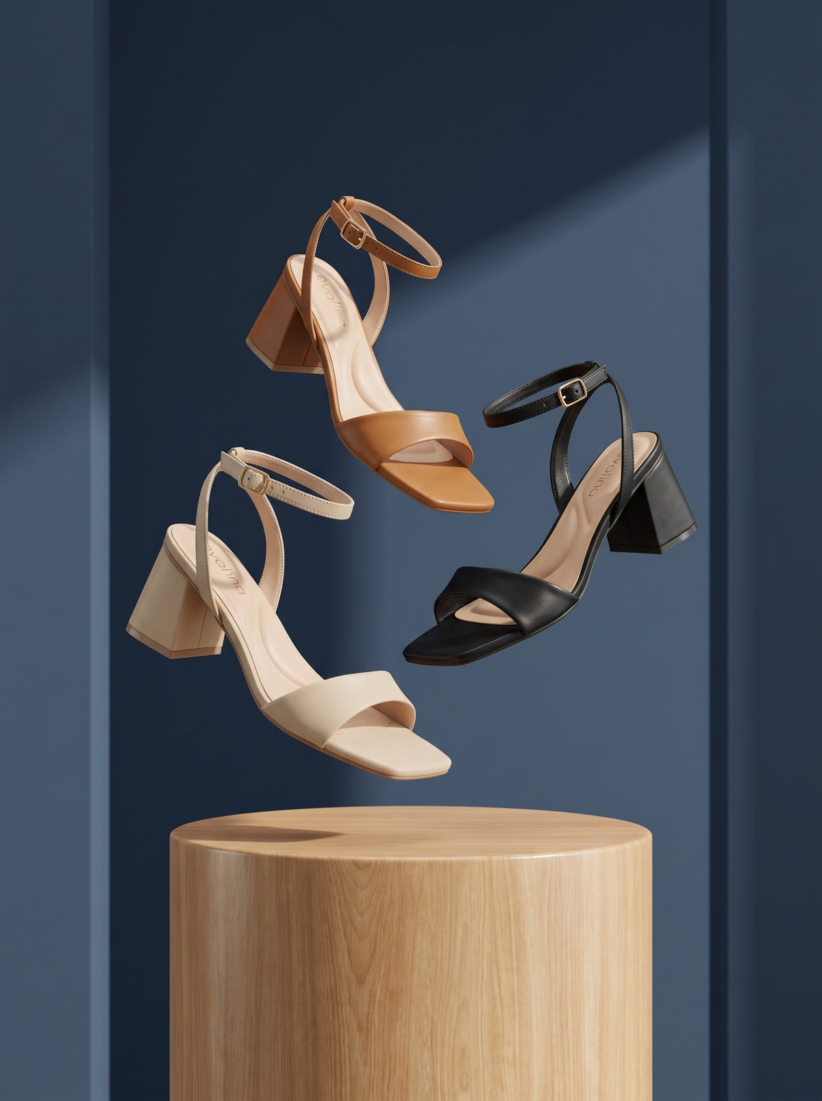 Sandalias de tacón MOOQ-3C Zapatos de mujer