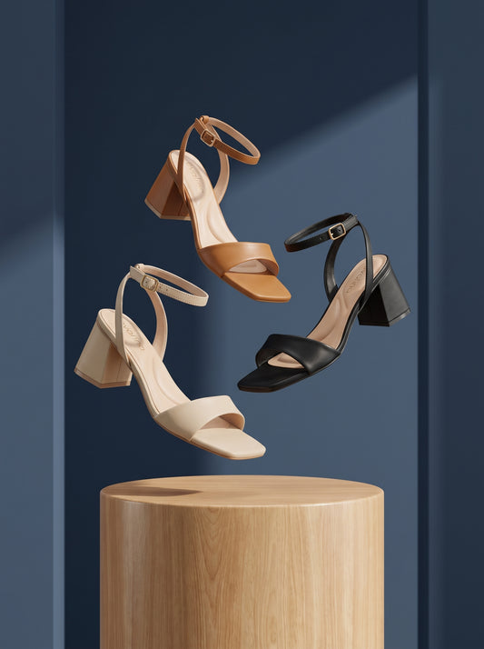 Sandalias de tacón MOOQ-3C Zapatos de mujer